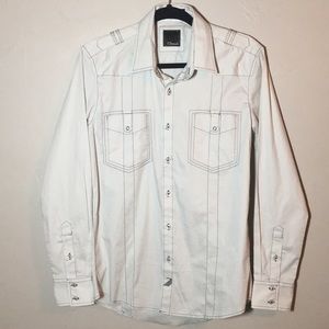 7 Diamonds Button Up